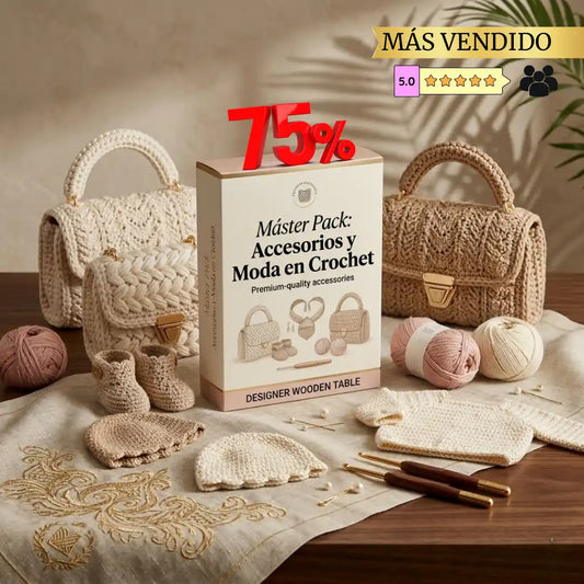 MÁSTER PACK: ACCESORIOS Y MODA EN CROCHET