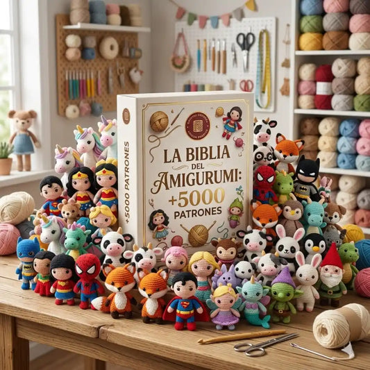 LA BIBLIA DEL AMIGURUMI: +5000 PATRONES