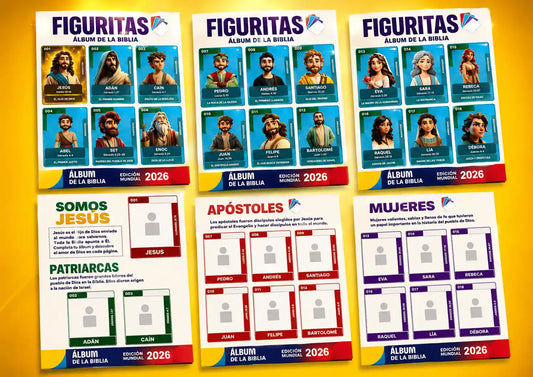 Álbum de la Biblia - Edición Mundial 2026 + Megapack Familiar